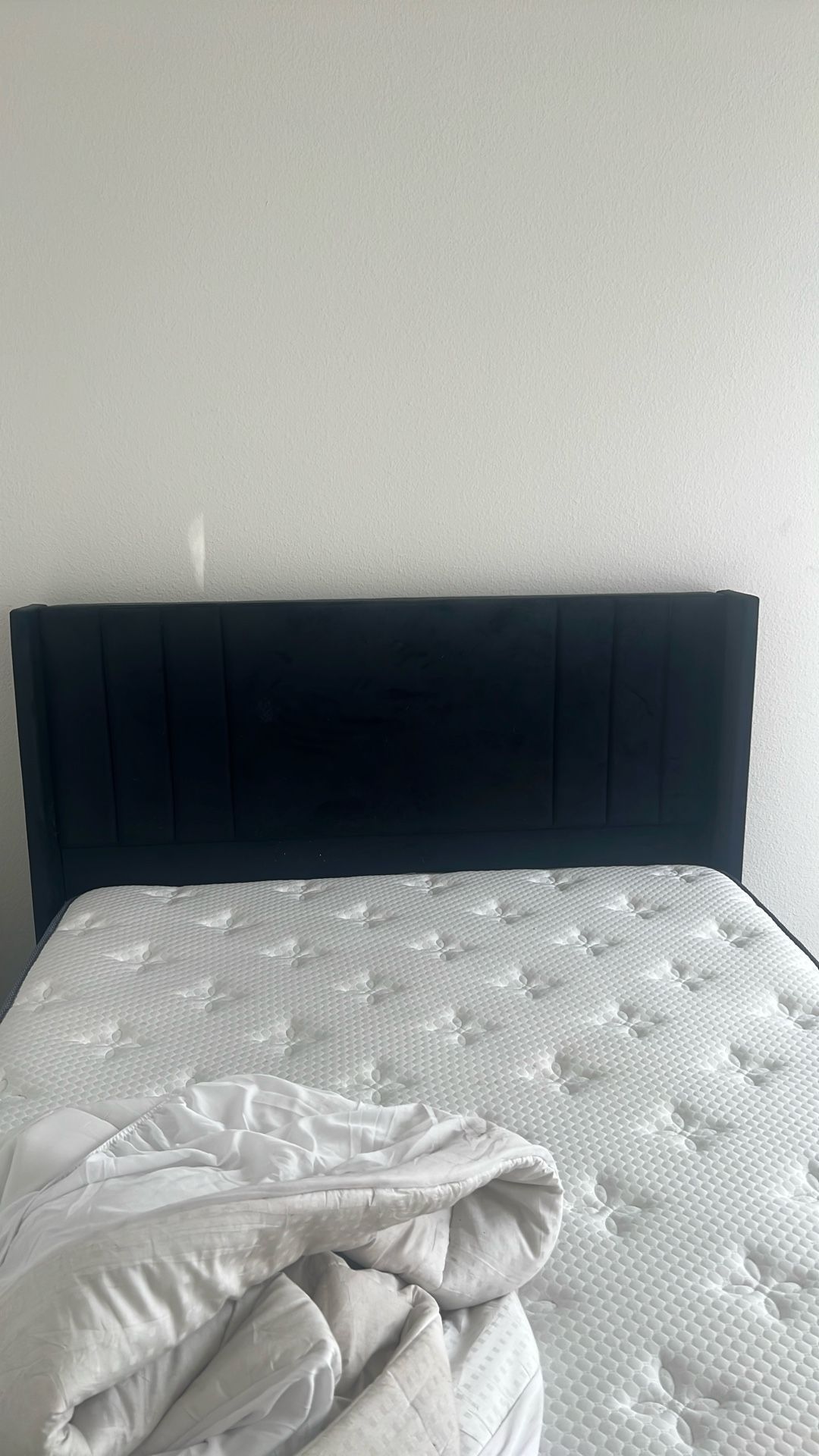 Queen Mattress & Headboard