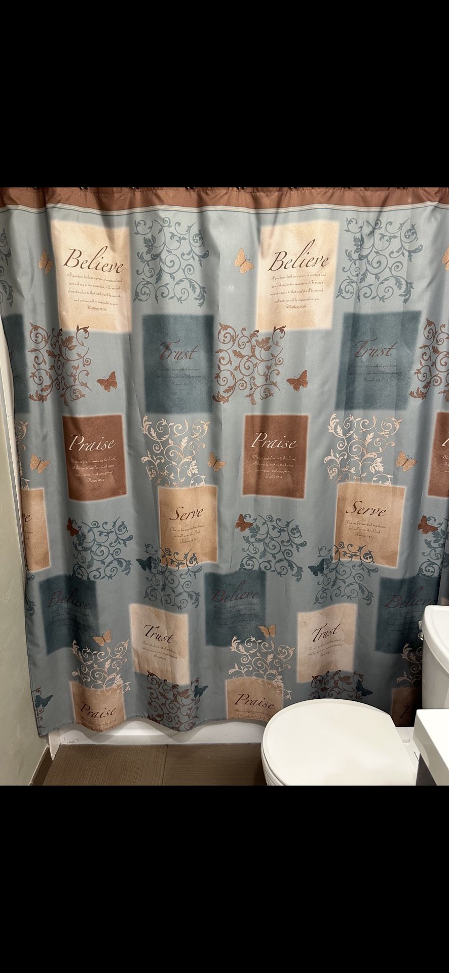 Shower Curtain Rug