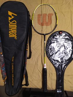 Wilson Rocket Badminton Racket + Bag