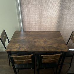 medium small table with chairs