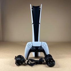 Sony PlayStation 5 Slim Digital Edition 1TB White Console Gaming System CFI-2115