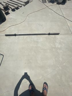 Olympic weight Bar pole 7’ 30lbs