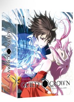 GUILTY CROWN: PART 1 LIMITED EDITION BLU-RAY + DVD BOX SET (2013) [BRAND NEW]