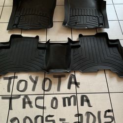 Weather Tech Carpet Toyota Tacoma 2005-2015