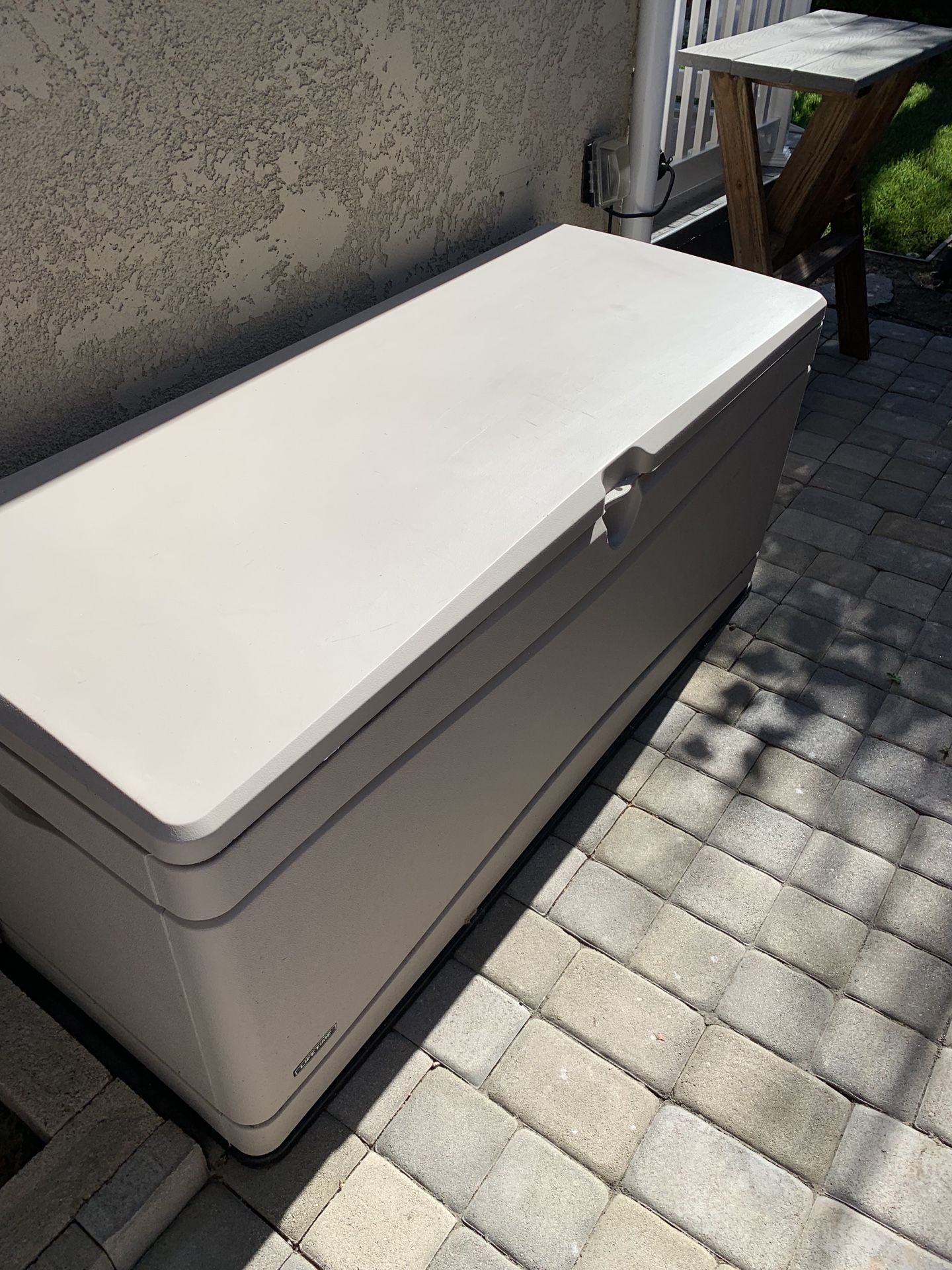 130 gallon storage box