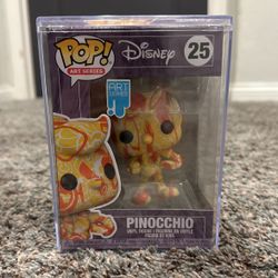 Funko Pop Art Series Disney Pinocchio With A Case
