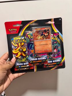 Pokémon Mega Evolution Chaos Rising 3-Pack Blister