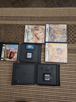 Nintendo DS Games Lot of 5