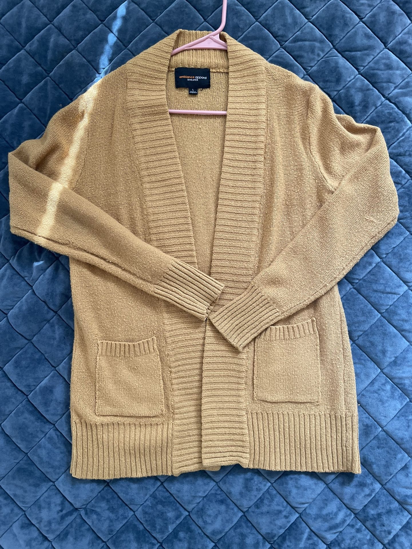 Camel Color Cardigan 