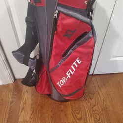 Top Flite golf bag  harness XL Red