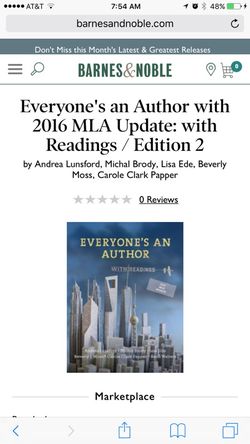 Everyone's an author paper back