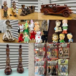 Large Collectors Lot Of Vintage Collectibles & Toys