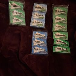 1$ Each Trident Sugar Free Gum