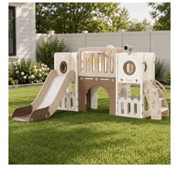 ARLOPU 9 in 1 Toddler Slide Set