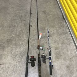 Fishing Reel & Rod Lot