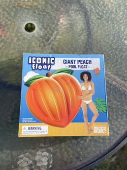 Giant Peach Pool Float by Iconic Floats - What Do You Meme? | Adults | Kids