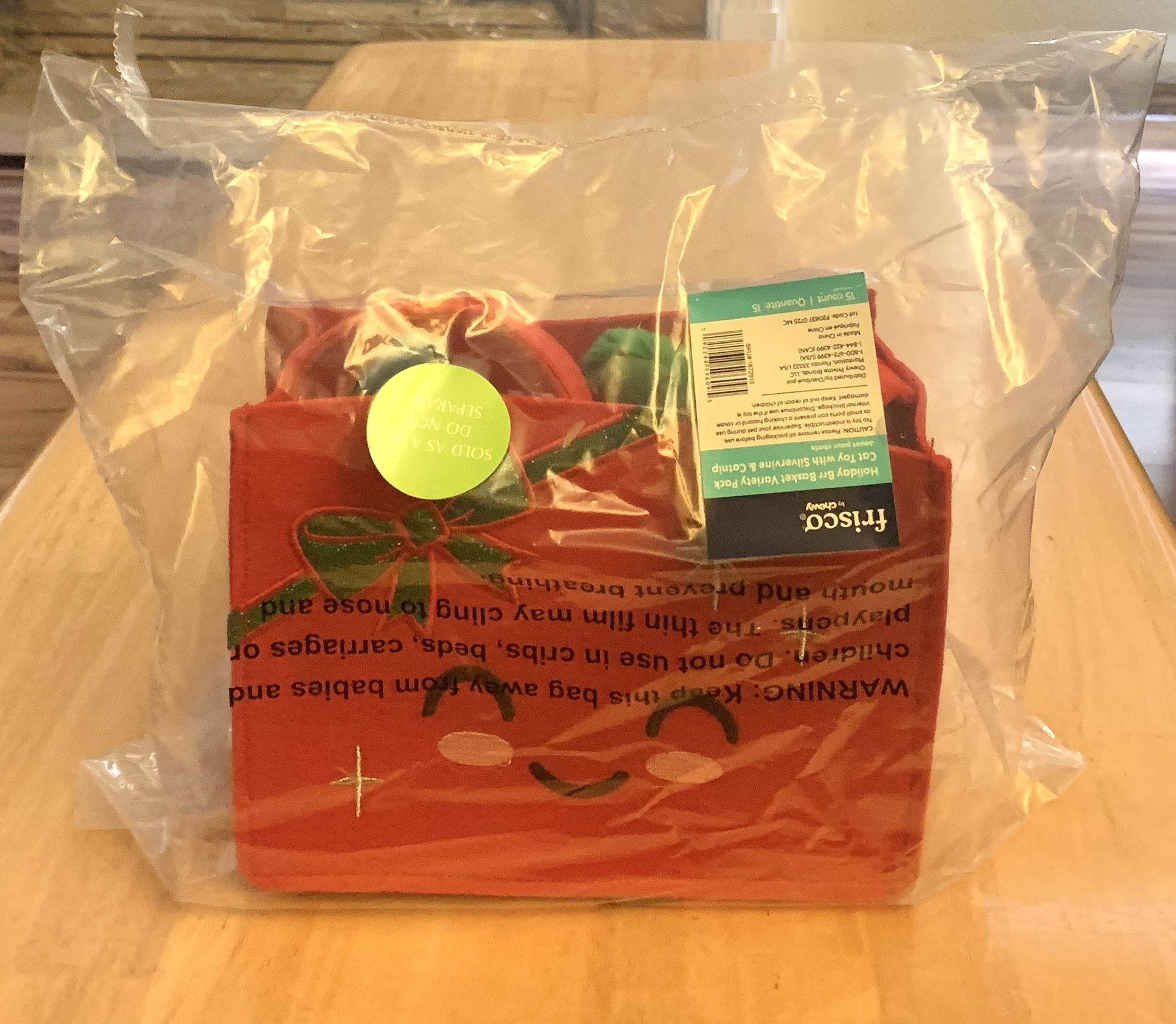 Frisco Holiday Bag of Cat Toys, 14 Count