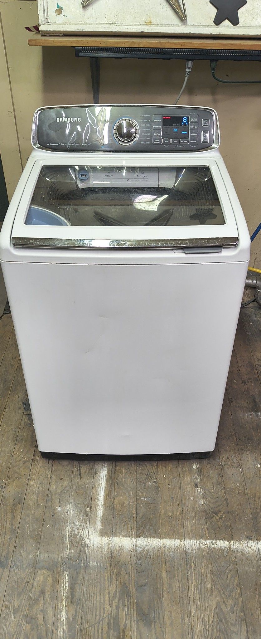 Samsung Elite White TopLoad Turbo Washer