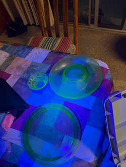 Uranium glass colection