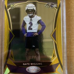 2024 Panini Certified - Rookies Nate Wiggins #10/15 (RC)