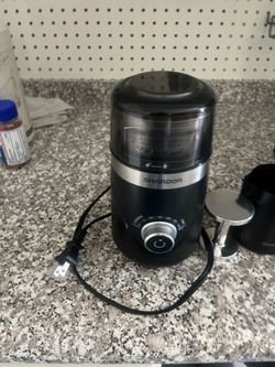 SHARDOR Electric Coffee Grinder with Adjustable Settings – Black – Tested Working