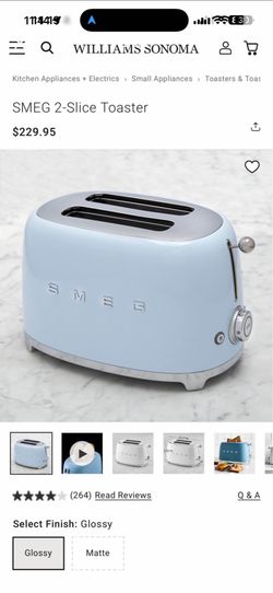 SMEG 2-Slice Toaster New!!!
