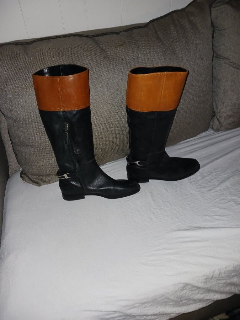Leather Boots