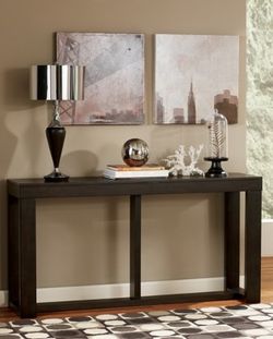 SOFA TABLE - 64" W x 16" D x 33" H