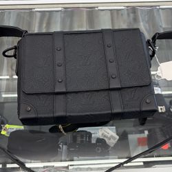 Louis Vuitton Taurillon Monogram Trunk Messenger Bag