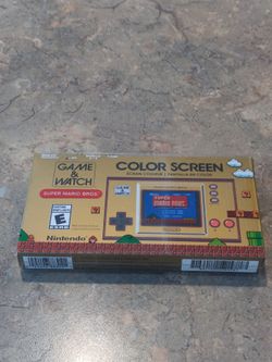 Super Mario Bros Game & Watch New In Box