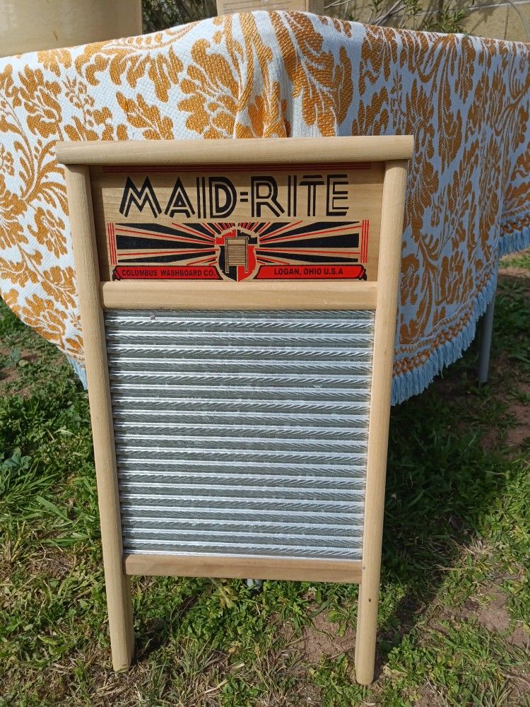Quaint Old-timey Washboard