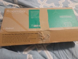 iRobot Roomba replenishment kit compatible with Plus 400 and Plus 500 Combo series robots Missing 1 Filter