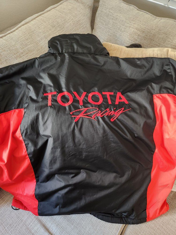 Official Men's TOYOTA Racing NASCAR Jacket! - $25