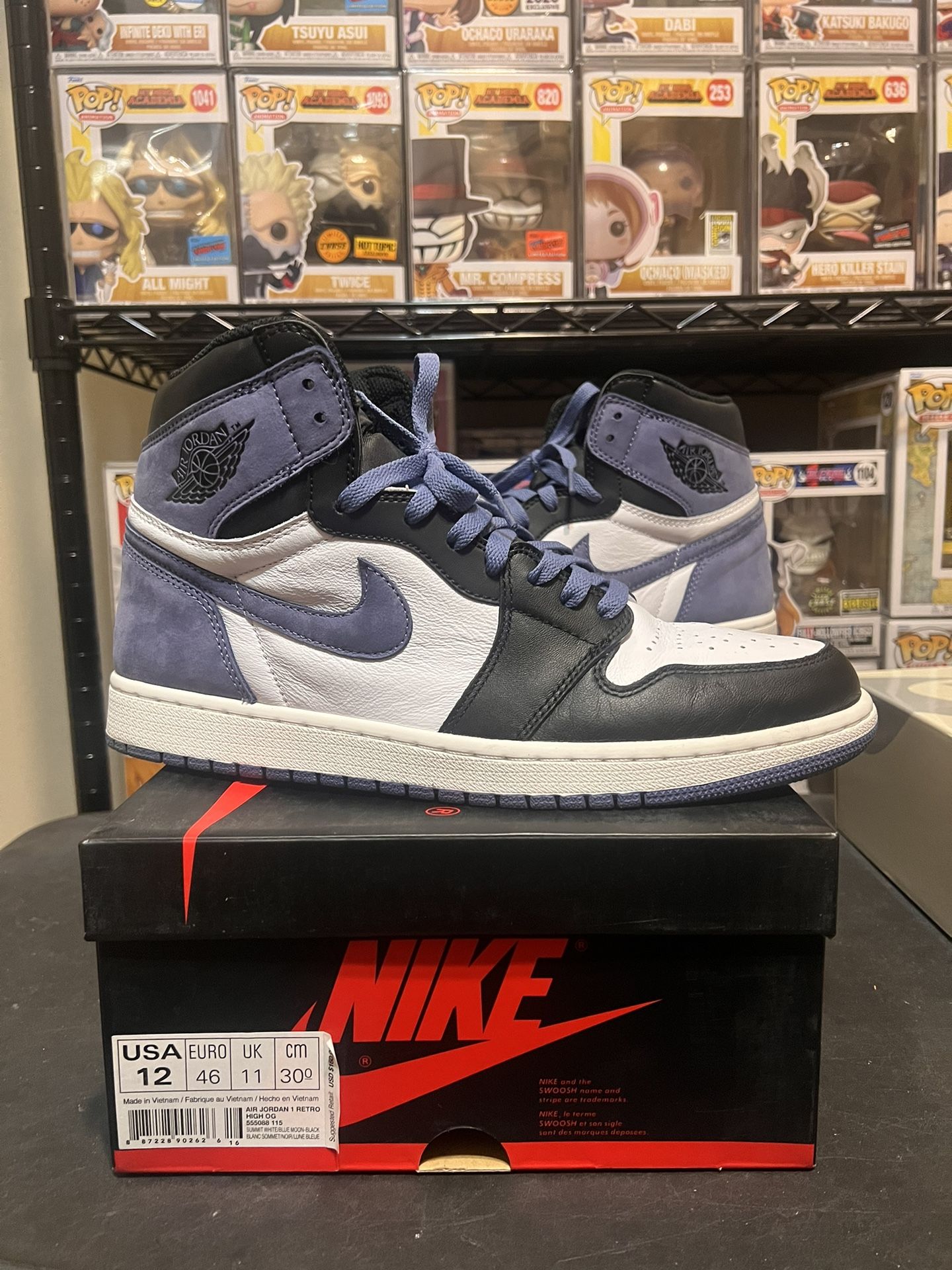 Blue moon deals jordan 1
