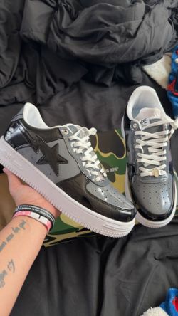BAPE STA CAMO GREY AND BLACK