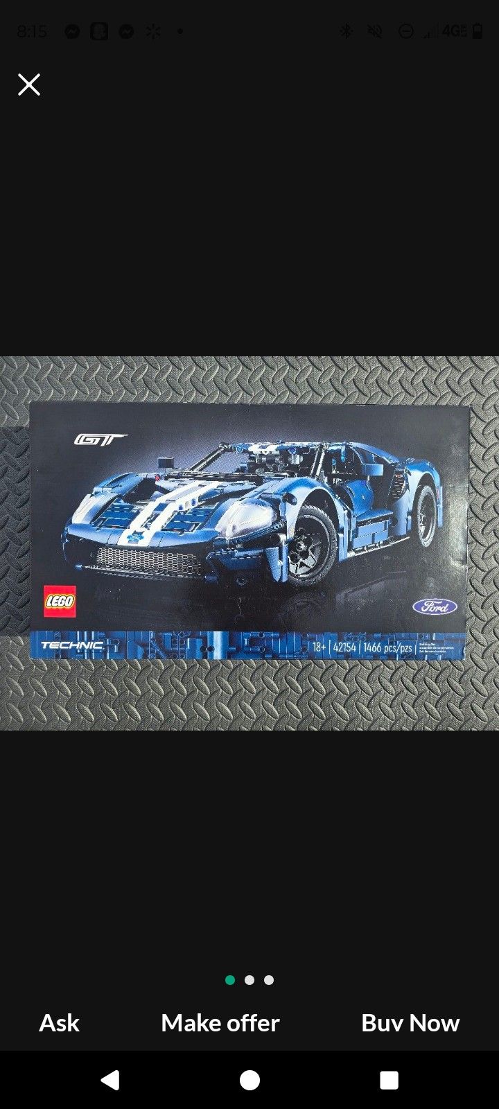 Ford GT Lego Set
