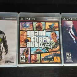 PS3 Games $20
