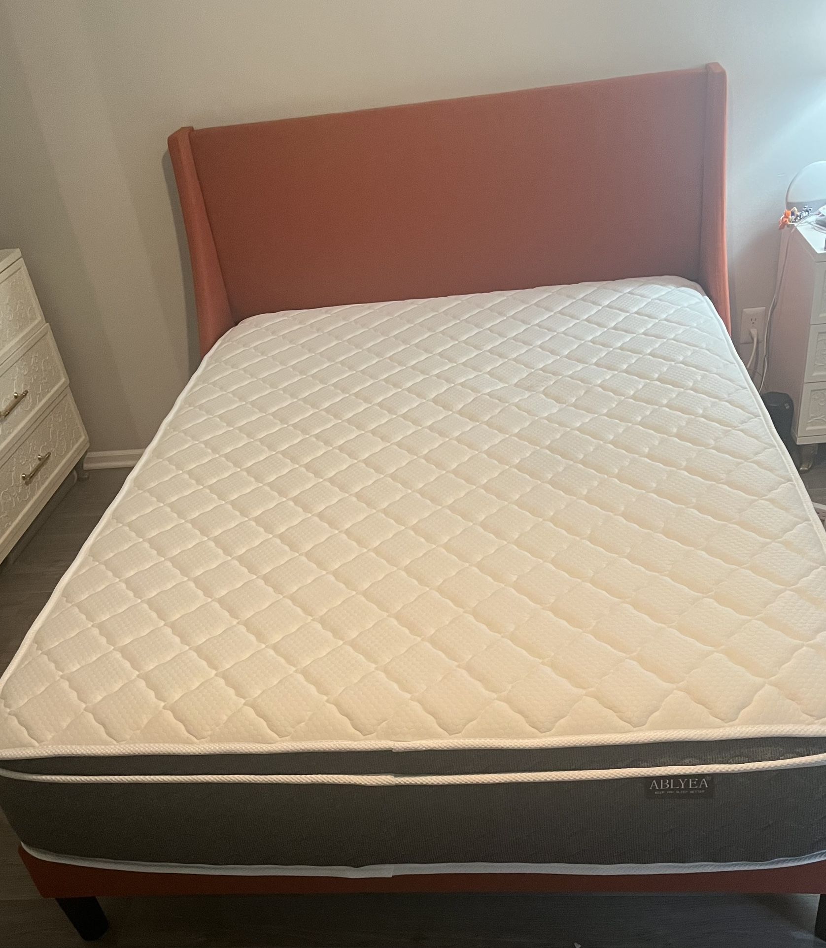 Queen Sized Bed Frame and Mattress