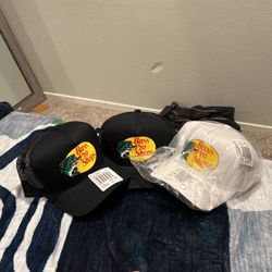 3 Bass Pro Hats