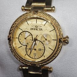 NEW AUTHENTIC  Invicta Bolt Women's Watch - 36.5mm, Gold