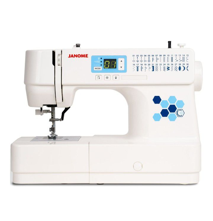 Janome C30 COMPLETE SEWING MACHINE NEW NEVER OPENED