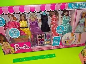 ~ BRAND NEW ~ Barbie 150 Piece Clothing and accessories box- Dolls SOLD separately 