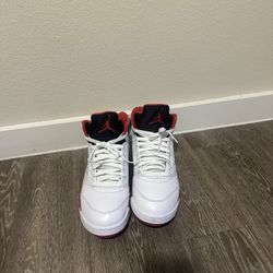 Jordan Fire Red 5