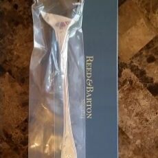 Beautiful sterling silver serving spoon