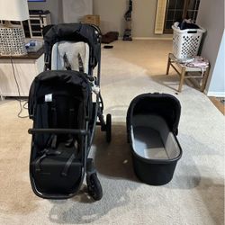 Uppababy Vista V2 Stroller and Bassinet 
