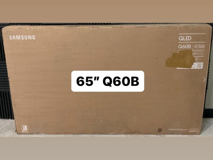 SAMSUNG 65 - Inch Class QLED 4K Q60B Series 4K UHD Dual LED Quantum HDR Smart TV with Alexa