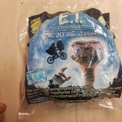 ET The Extra Terrestrial Wendy’s Happy Meal Kids Toy - 20th Anniversary 18 Piece Double Sided Mini Puzzle