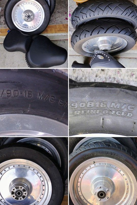 FATBOY WHEELS /Harley Davidson Seat