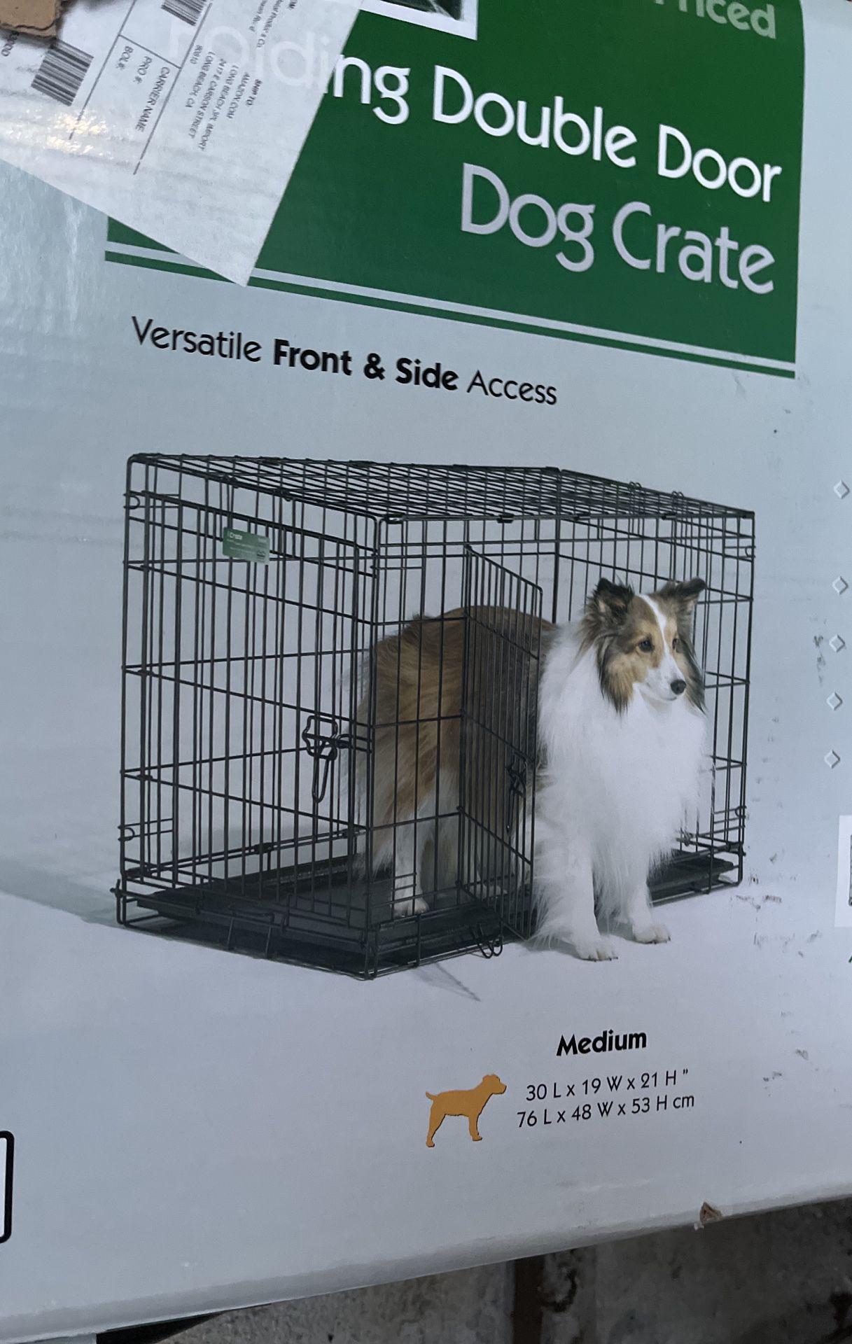 Medium Dog Crate - never used