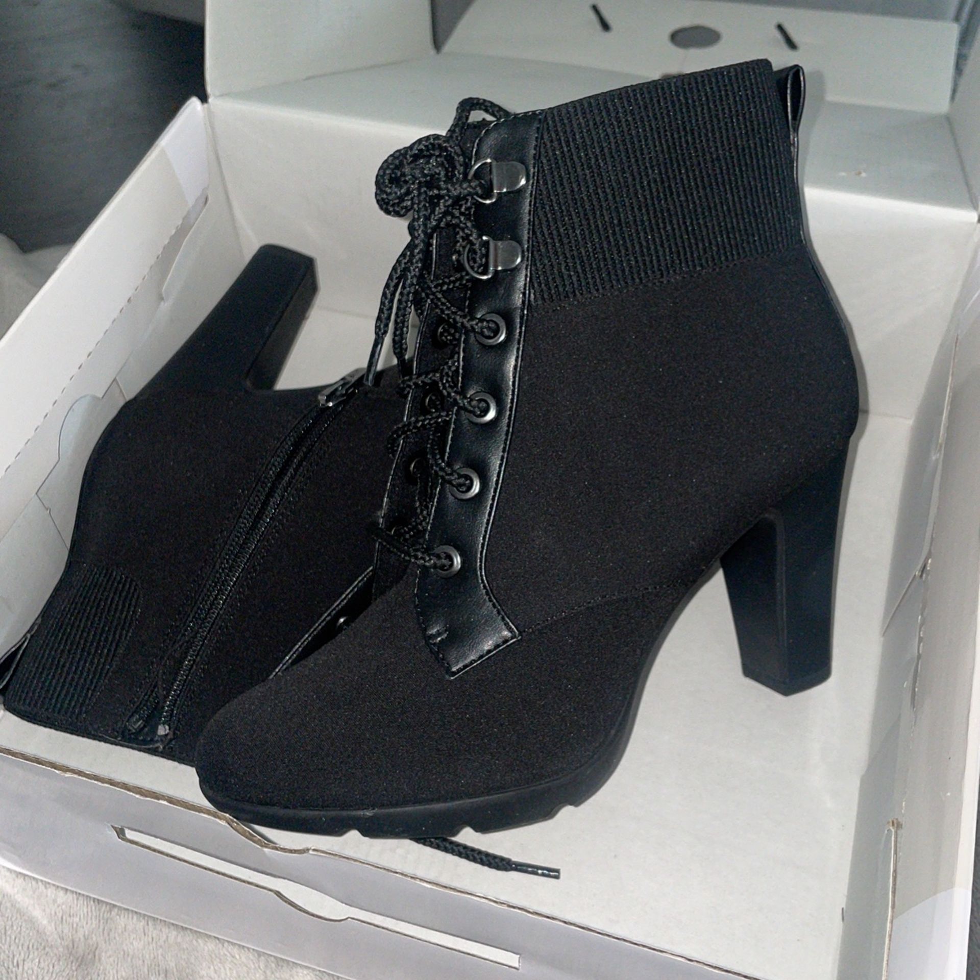 Heel Boots (worn Once)